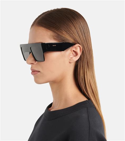 celine audrey sunglasses usa|celine flat top sunglasses black.